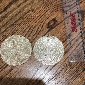 Gold earrings